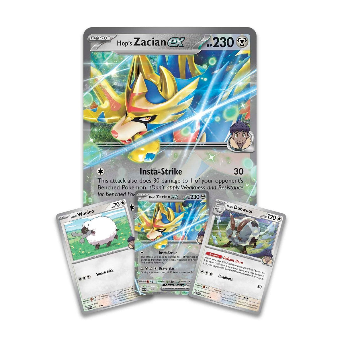 Pokemon Scarlet & Violet - Hop’s Zacian ex Box
