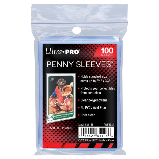 Ultra Pro Trading Card Penny Sleeves (100)