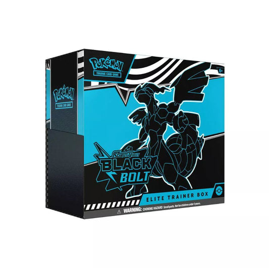 Pokemon Scarlet & Violet - Black Bolt Elite Trainer Box