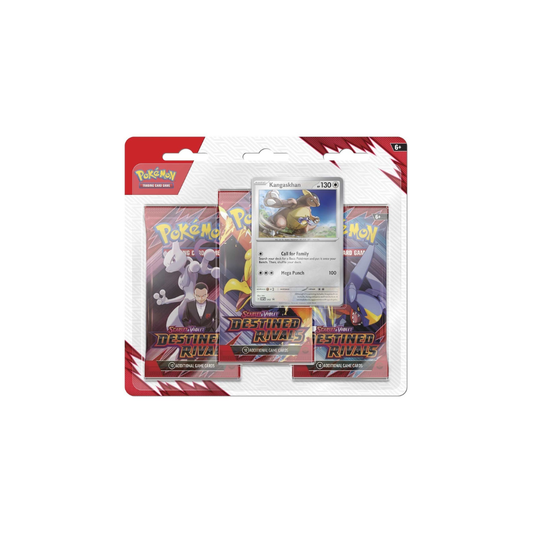 Pokemon Scarlet & Violet - Destined Rivals 3 Booster Pack Blister (Random Artwork)