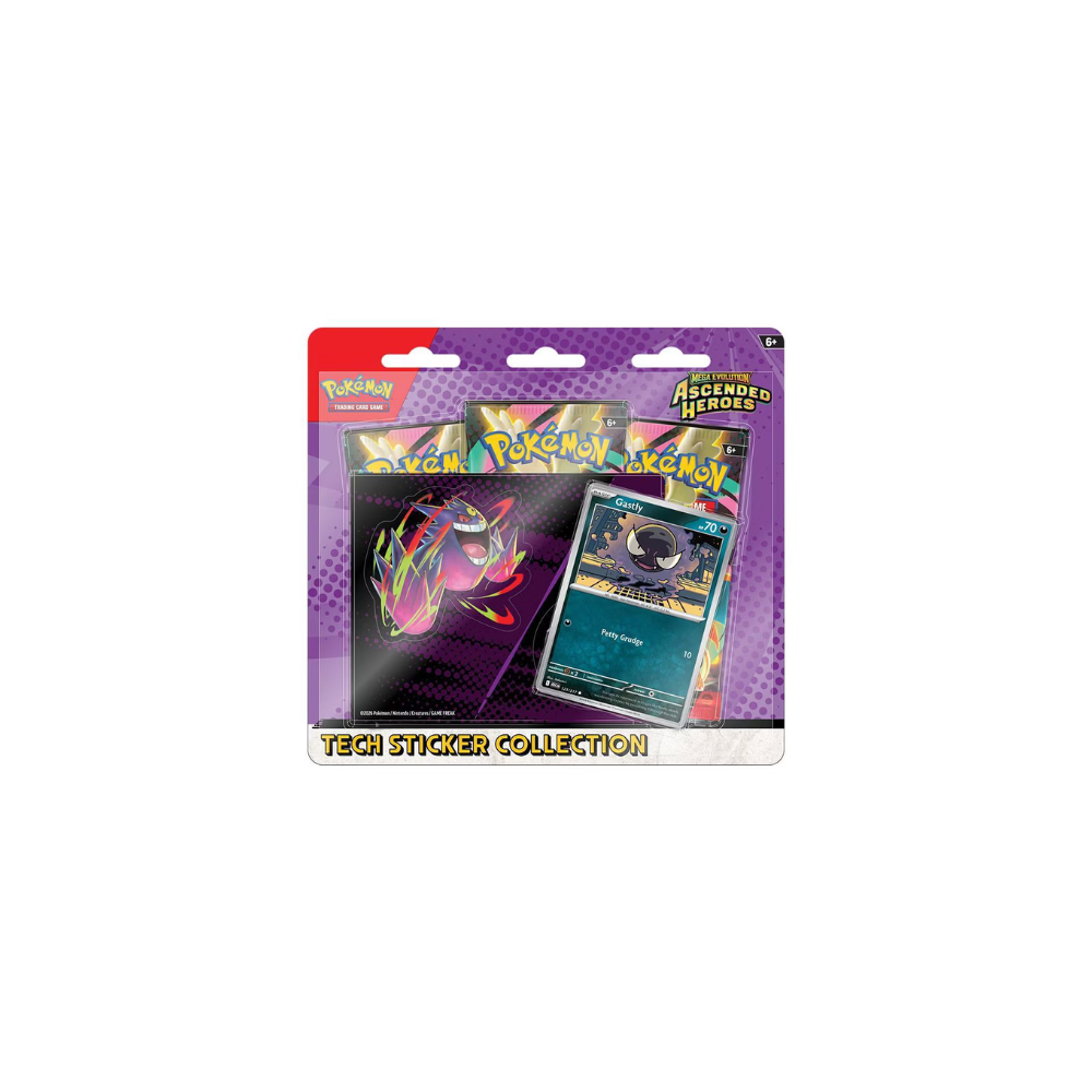 Mega Evolution Sticker Pokemon Mega Evolution - Ascended Heroes Tech Sticker Collection (Gast ...