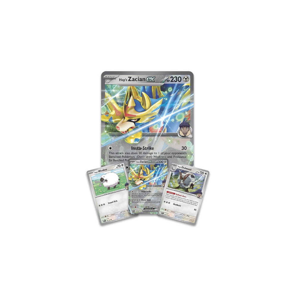 Pokemon Scarlet & Violet - Hop’s Zacian ex Box