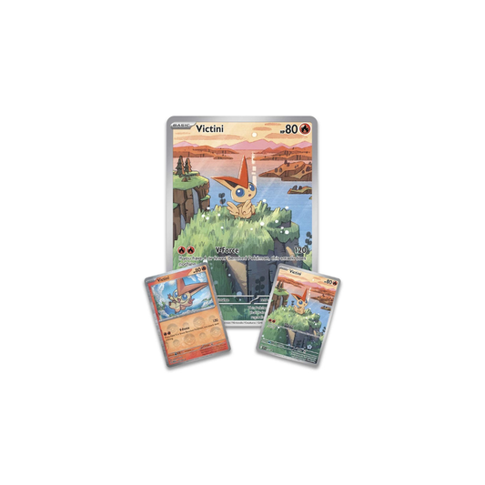 Pokemon Scarlet & Violet - Unova Victini Illustration Collection