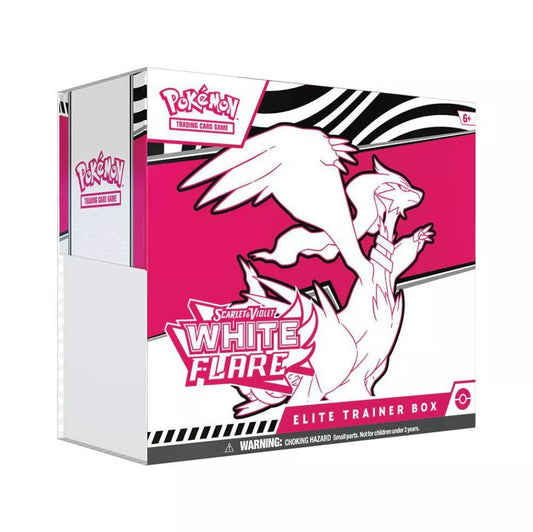 Pokemon Scarlet & Violet - White Flare Elite Trainer Box